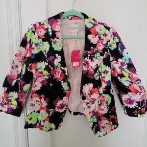 Floral Blazer NWT